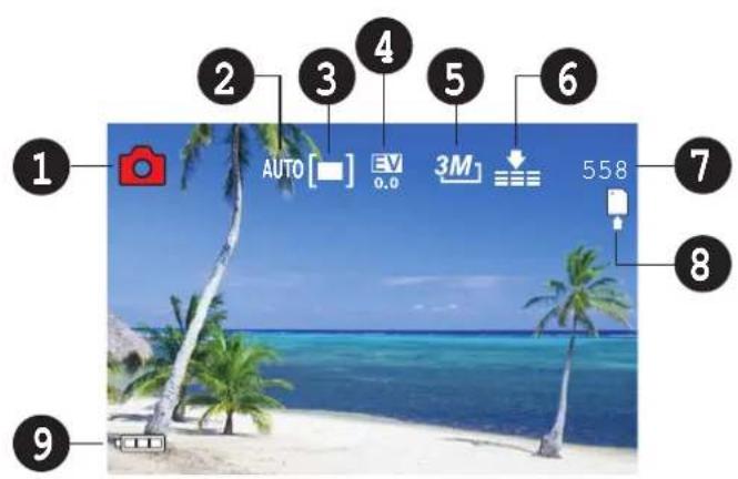 COBY CAM4505 - Camera Mode - 1