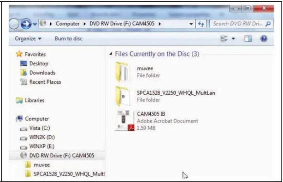 COBY CAM4505 - Instalación del controlador de CAMERA Web - 2