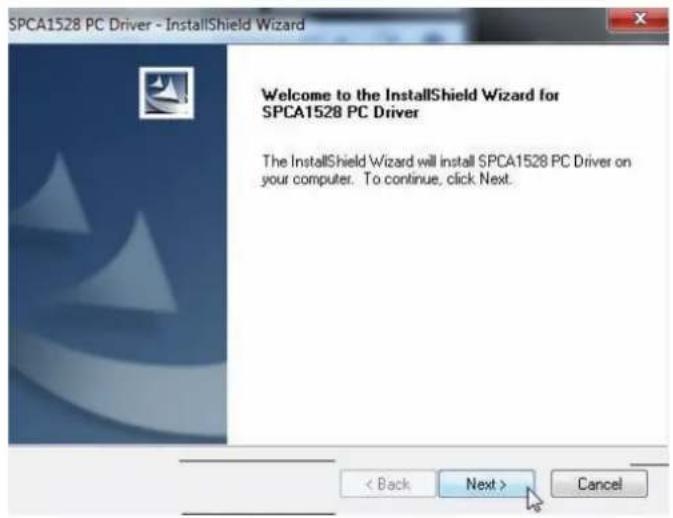COBY CAM4505 - Installing the Web Camera Driver - 4