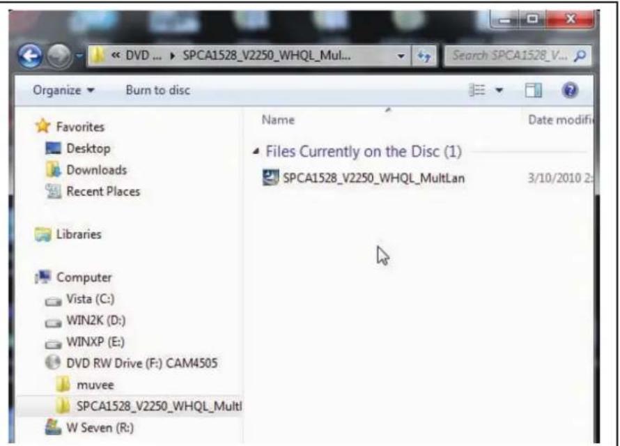 COBY CAM4505 - Installing the Web Camera Driver - 3