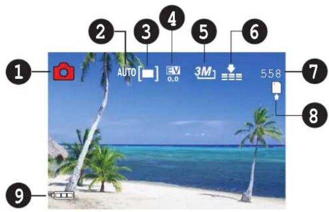 COBY CAM4505 - Modo de Camara - 2