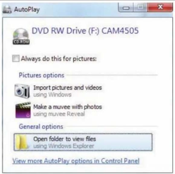 COBY CAM4505 - Installing muvee™ autoProducer - 1