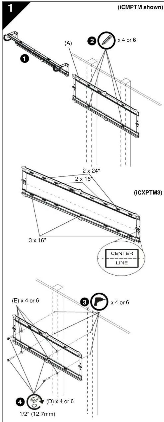 Chief iCLPTM3B03 - G(1) Hardware Bag - 15