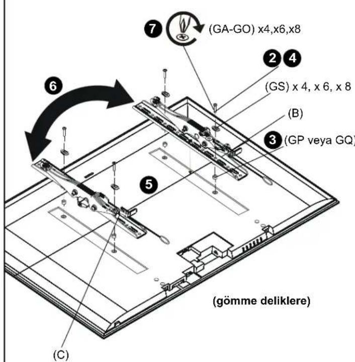 Chief iCLPTM3B03 - DUVAR PLAKASINI DUVARA-BETONA, BETON BLOGA VEYA TUGLAYA MONTE ETME - 5