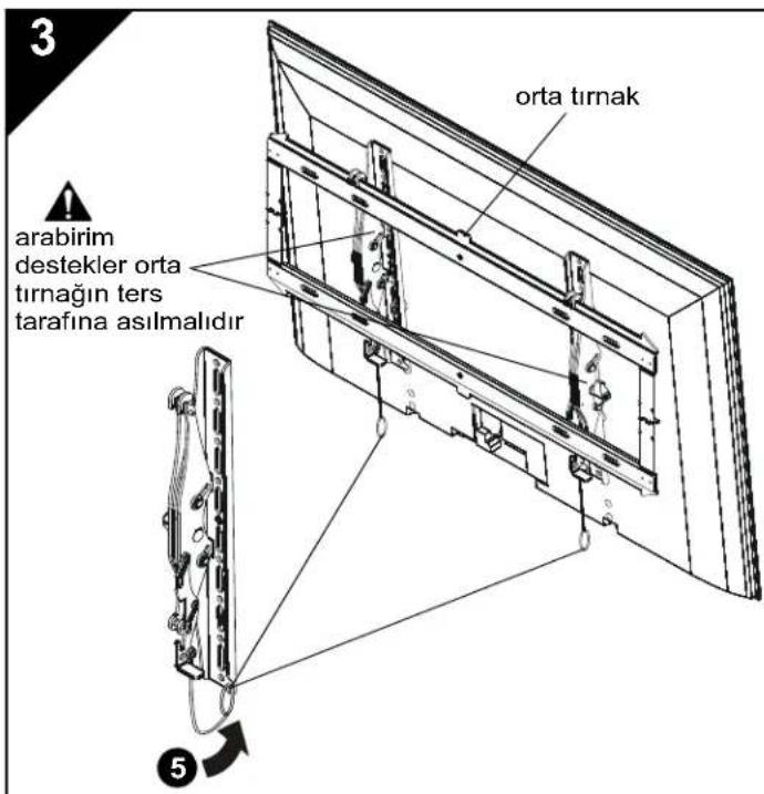 Chief iCLPTM3B03 - DESTEKLERI EKRANA MONTE ETME - 4