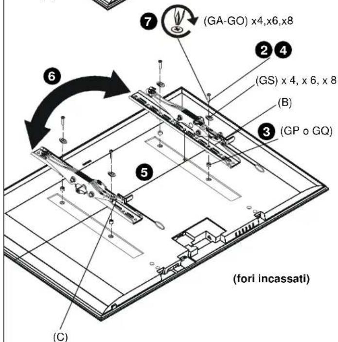 Chief iCLPTM3B03 - INSTALLAZIONDE DELLA PIASTRA A MURO SULLA PARETE - CALCESTRUZZO PIENO, BLOCCO IN CALCESTRUZZO O MATTONI - 5