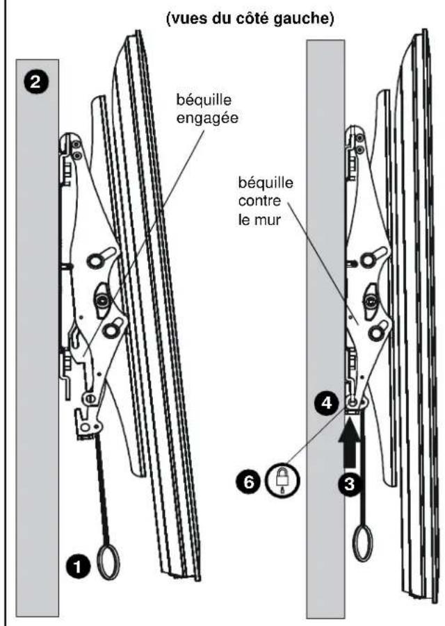 Chief iCLPTM3B03 - INSTALLER LES PATTES DE FIXATION A L'ÉCRAN - 5