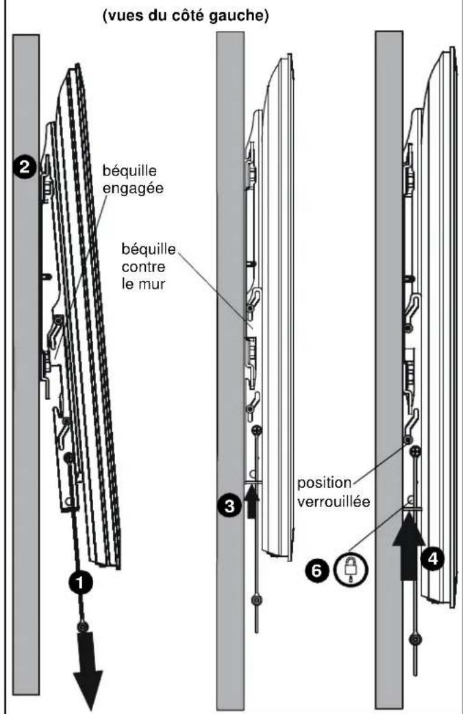 Chief iCMPFM3B03 - INSTALLER LES PATTES DE FIXATION À L'ÉCRAN - 5