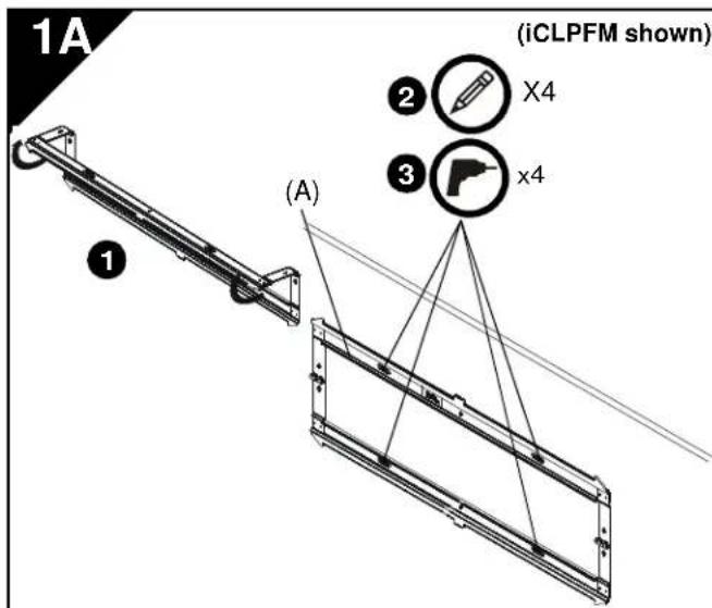 Chief iCXPFM3B03 - PARTS - 3
