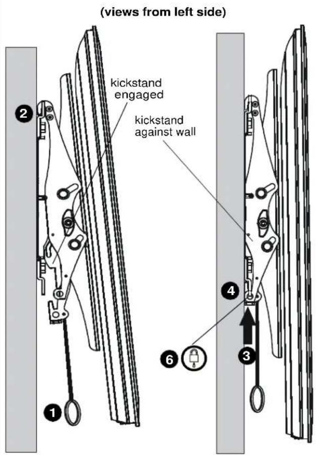 Chief iCXPTM3B03 - INSTALL BRACKETS TO DISPLAY - 5