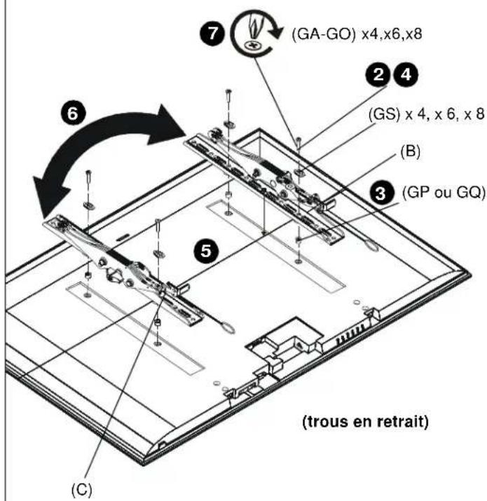 Chief iCXPTM3B03 - INSTALLER L'APPLIQUE AU MUR – BÉTON, BLOC DE BÉTON OU BRIQUE - 5