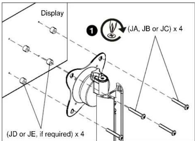 Chief STS1 - Attaching Display - 2