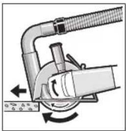 BOSCH GWS 18 VLI Professional - Steen doorslijpen - 1