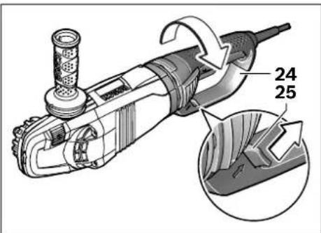 BOSCH GWS 24180 LVI - 機器適用的磨具 - 2