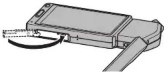 CASIO Exilim EXTR100 - Pour insérer une carte mémoire - 3