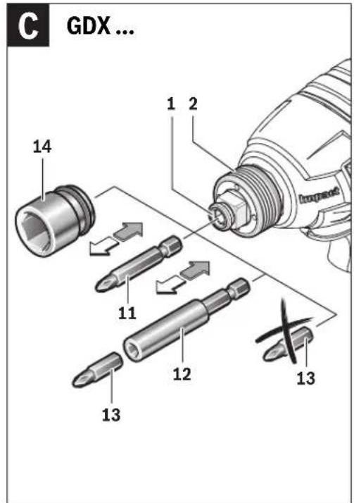 BOSCH GDR 18 VLI Professional - 6