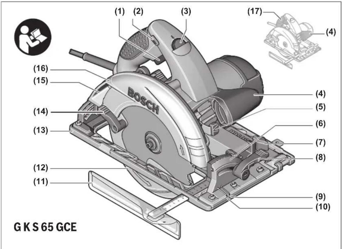 BOSCH GKS 65 Professional - 1
