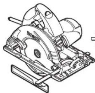 BOSCH GKS 65 Professional - Šalinimas - 3