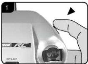 CARRERA Shadow Fox - High speed turbo -nappi - 1