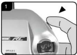 CARRERA Shadow Fox - Pulsante High Speed Turbo - 1