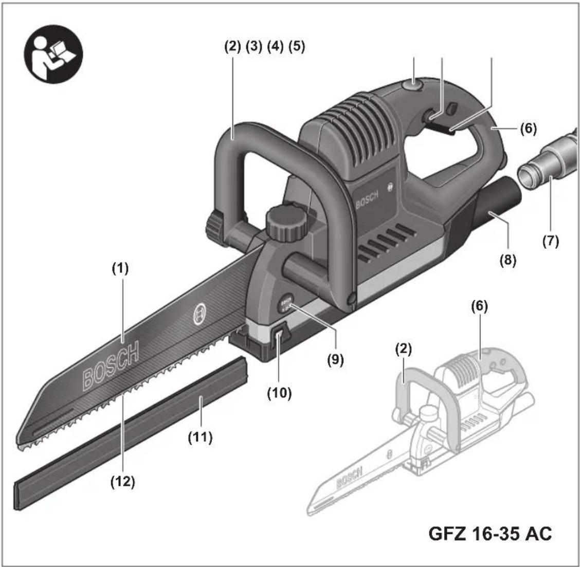 BOSCH GFZ 1635 AC Professional - 1