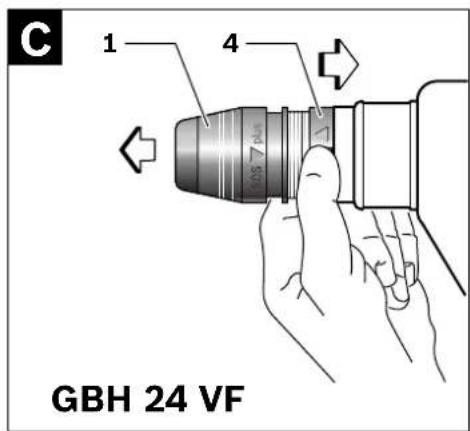 BOSCH GBH 24 VF - 4