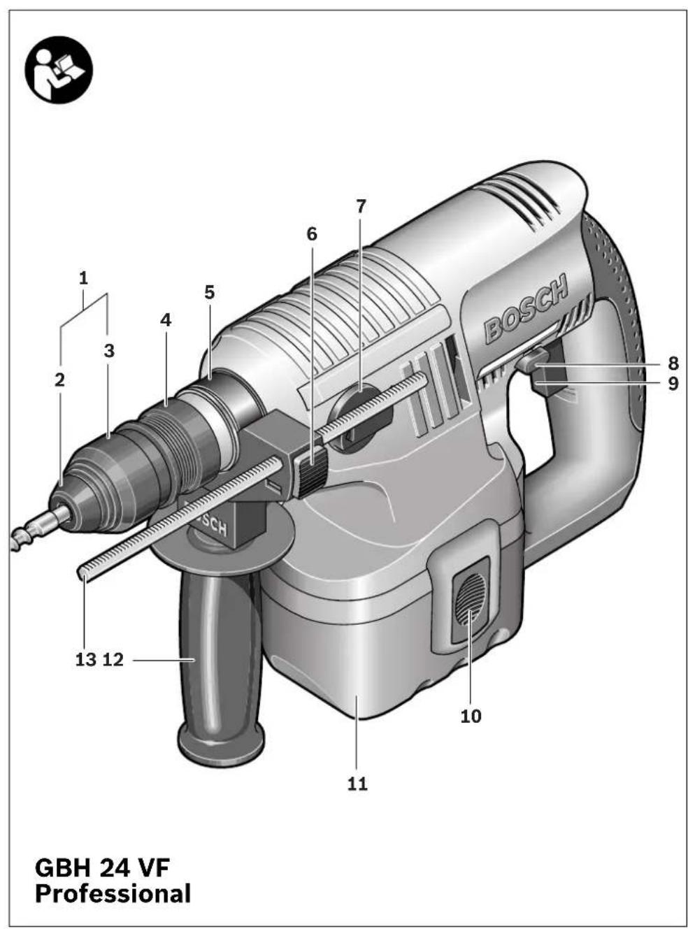 BOSCH GBH 24 VF - 21