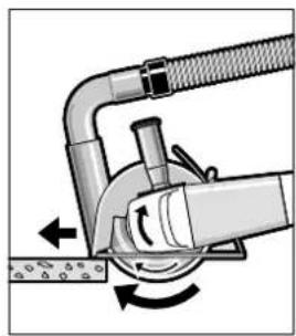 BOSCH GWS 850 C Professional - 切割石材 - 1