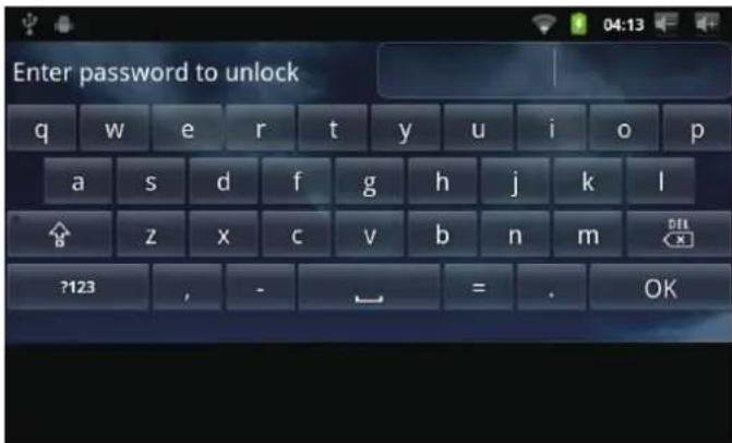 COBY Kyros MID81274G - Desbloqueo de la pantalla - 2