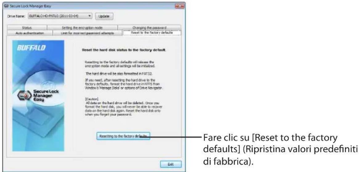 BUFFALO MiniStation Plus - Ripristino dei valori predefiniti di fabbrica - 2