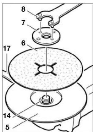 BOSCH 0 607 352 112 - Sanding with the Rubber Backing Pad Installation - 1