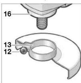 BOSCH 0 607 352 112 - Beschermkap monteren - 1