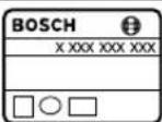 BOSCH GSB 18 VLI Professional - Tunnusmerkki Merkitys - 2