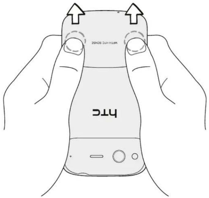 HTC Desire S - Retirez le capot arrière - 1