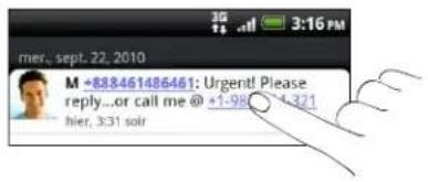 mer., sept. 22, 2010 M +888461486461: Urgent! Please reply...or call me @ +1-980 1:321 hier, 3:31 soir