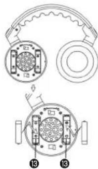 BEYERDYNAMIC RSX 700 - Inserimento/sostituzione degli accumulatori - 1