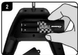CARRERA Agent Black Watergun - V:n pariston asennus - 2