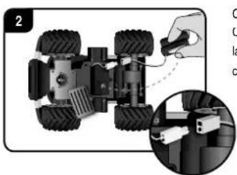 CARRERA Agent Black Watergun - Installazione della batteria - 2
