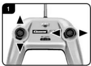 CARRERA Agent Black Watergun - Controller-Funktionen - 1