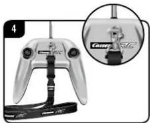 CARRERA Agent Black Watergun - Joystick on right: - 3