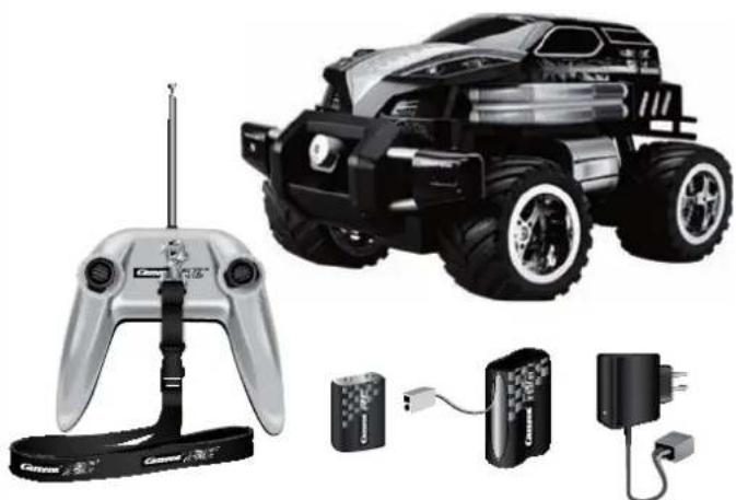 CARRERA Agent Black Watergun - Contenido del embalaje - 1