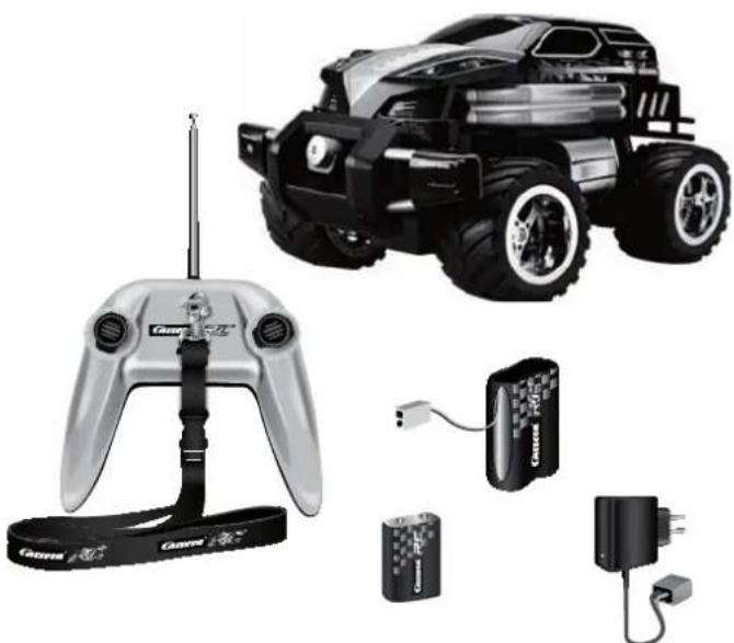 CARRERA Agent Black Watergun - Leveransomfattning - 1