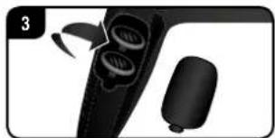 CARRERA Agent Black Watergun - Fonctions de la télécommande - 3