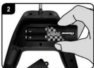 CARRERA Shuttle Galaxy - Inserimento della batteria da 9 V - 2