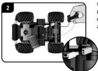 CARRERA Power Rider - Einsetzen des Akkus - 2