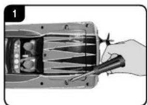 CARRERA Power Wave - Insertion de la batterie - 1