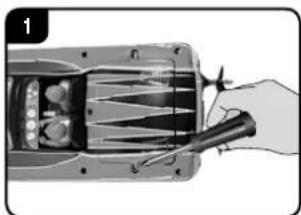 CARRERA Power Wave - Installazione della batteria - 1