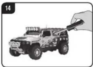 CARRERA Hummer H3 - Sikkerhedsbestemmelser - 13