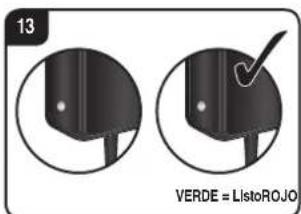 13 VERDE = ListoROJO