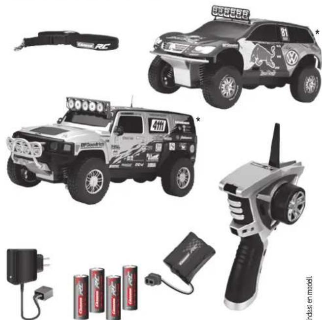 CARRERA Hummer H3 - Varningar! - 5